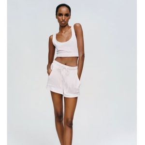 ZARA TERRYCLOTH SHORTS